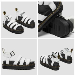 Dr. Martens Blaire Leather Platforms gladiator sandals size 7 Doc Martens‎